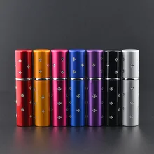 5 шт. 10 мл многоразовый портативный мини парфюмерный флакон с распылителем спрей и путешественник алюминиевая пустая парфюмерная бутылка