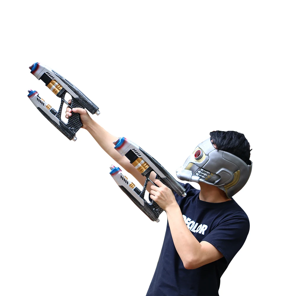 A Pair Guns Cosplay Avengers Infinity War Star Lord Gun Weapon A Pair Handmade Props Adult