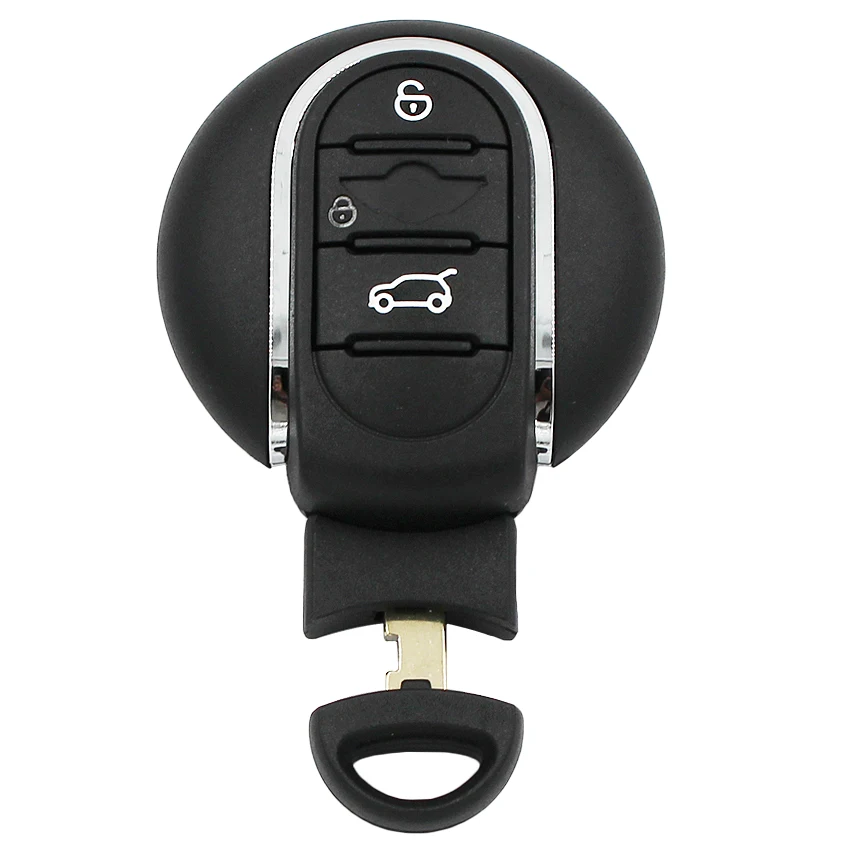 NEW 3 BUTTONS SMART REMOTE CAR KEY FOB 315MHZ 434MHZ FOR BMW MINI COOPER 2015 2016 2017 2018 WITH EMERGENCY KEY BLADE