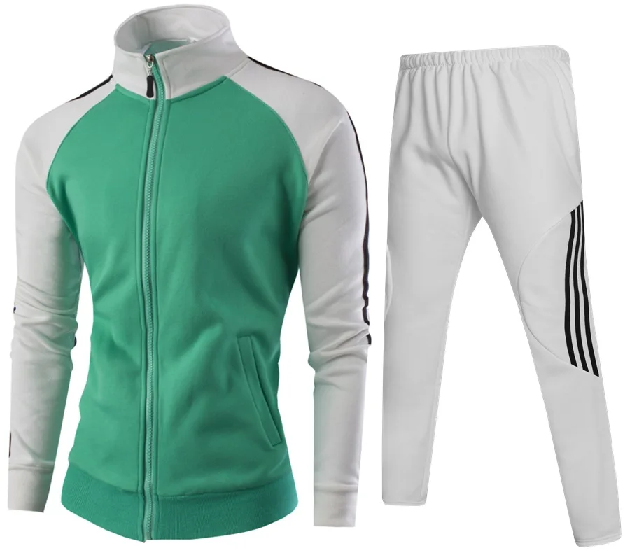 High Quality Casual Men's Two-piece 2018 Spring New Collar Color Matching Sweater Trousers Men's Coat Trousers Set Size M-4xl High Quality Casual Men's Two-piece 2018 Spring New Collar Color Matching Sweater Trousers Men's Coat Trousers Set Size M-4xl