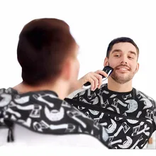 1 шт. борода Ловец накидка фартук борода Обрезка нагрудник фартуки для бритья, стрижки волос Уход накидки ткань