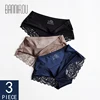 BANNIROU Seamless Panties For Woman Underwear Sexy Lace Briefs Solid Female PantyHot Sale Underwear Women Sexy Lace M-XXL 3 Pcs ► Photo 1/6