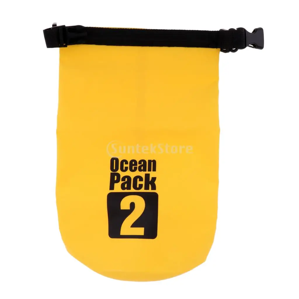2L Ultralight Portable Waterproof Dry Bag Stuff Sack for Kayak/Boat/Canoeing/Fishing/Sailing/Camping/Hiking/Travel/Floating