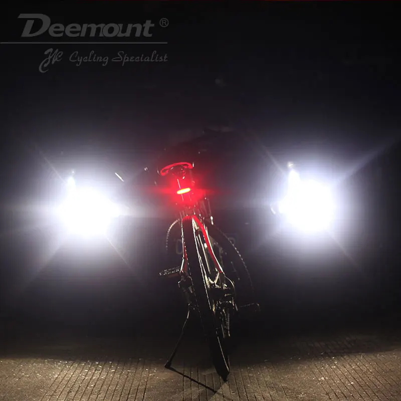Best Deemount COB Rear Bike light Taillight Safety Warning USB Rechargeable Bicycle Light Tail Lamp Comet LED Cycling Bycicle Light 3
