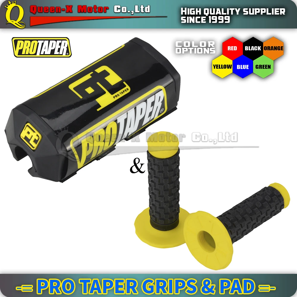ProTaper Square Motorcycle Handlebar Pad Handle Bar Pad Fat Bar Pad fit