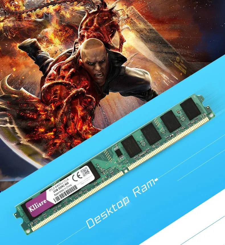 kllisre память DDR2 2 гб озу 800 мгц 667 мгц работы все Интел и АМД мобо совместимость памяти kllisre память DDR2 2 гб озу 800 мгц 667 мгц работы все Интел и АМД мобо совместимость памяти