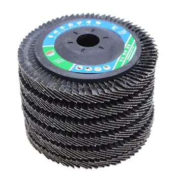 

10pcs 4" thickening flap disc sanding polishing wheels for metal steel rust paint removal angle grinder wheel TF013