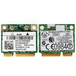 Mini PCI-E BCM94322HM8L DW1510 Dual Band 300 м Беспроводной карты для DELL E5500 E4200 C26