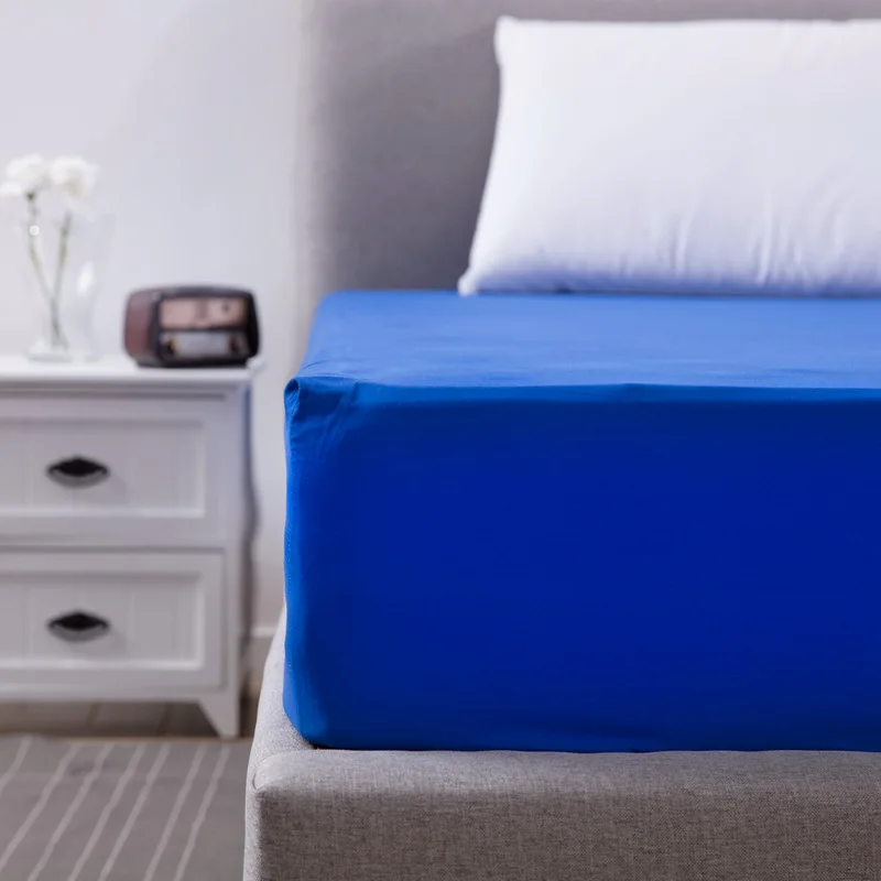 Smooth Mattress Cover Anti Mites Mattress Pad Bed Cover Bed Sheet Bed Bug Proof Mattress Topper 25c