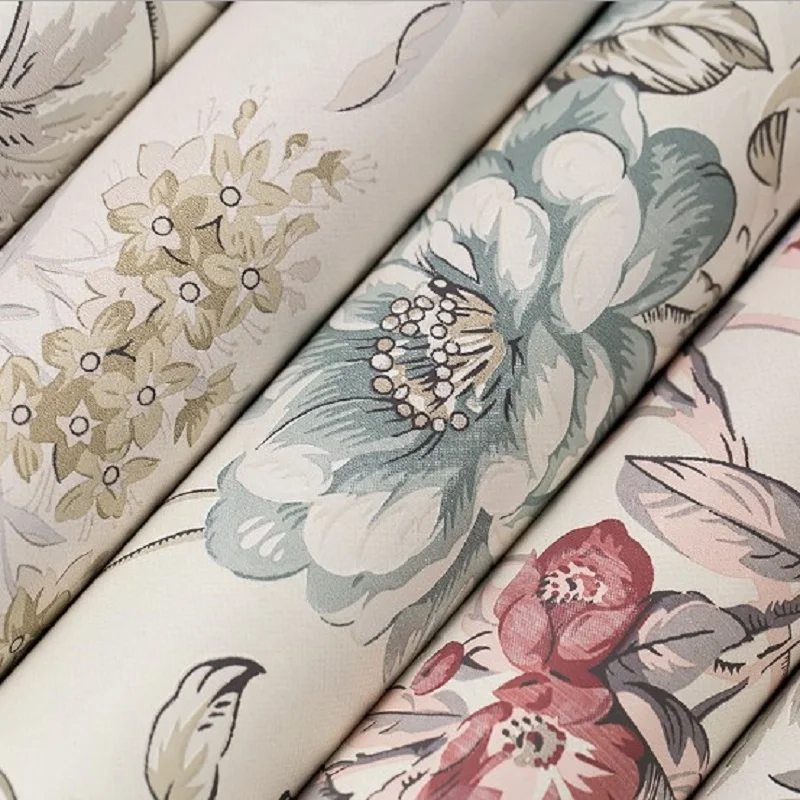 

Flower with Birds Wallpaper rustic style non-woven wallpaper Home decoration modern wall paper papel de parede tapete bedroom