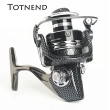 TOTNEND соотношение 5,2: 1 Рыболовная катушка, рыболовная катушка, 13 шариковых подшипников 1000-7000, металлический Спиннинг, складной шарнир, рыболовная катушка