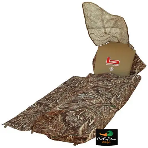 

NEW BANDED GEAR KEYHOLE LAYOUT GROUND HUNTING BLIND MAX-5 CAMO DUCK GOOSE DECOYS