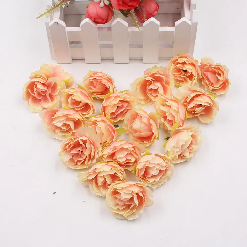 10pcs Blooming Peony Silk Artificial Flower For Wedding Party Home Room Decoration Marriage Shoe Hats Accessories Handmade Craft 10pcs Blooming Peony Silk Artificial Flower For Wedding Party Home Room Decoration Marriage Shoe Hats Accessories Handmade Craft