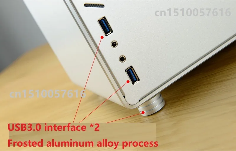 ITX шасси Jonsbo U1 PLUS Mini-ITX бортовой Алюминиевый Чехол для компьютера