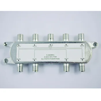 

SODIAL(R) 8 Way TV RF Coaxial Cable Splitter for CATV Signal