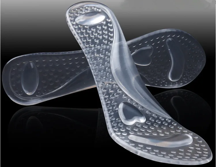 Silicone Gel Orthotic for flat feet Arch Support Insoles high heels