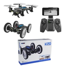 Air Ground Flying Car FPV Drone 2 4G 4 Axis Dual mode Car and Quadcopter Speed