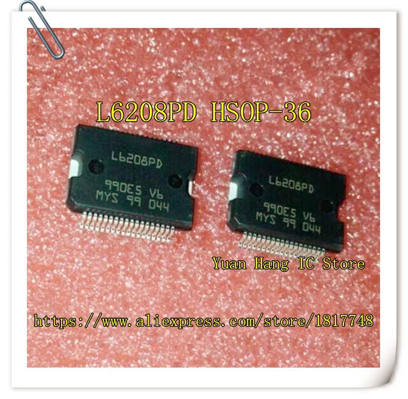 10PCS LOT L6208PD HSOP 36 L6208P L6208 SOP 36 Ignition controller and driver New original