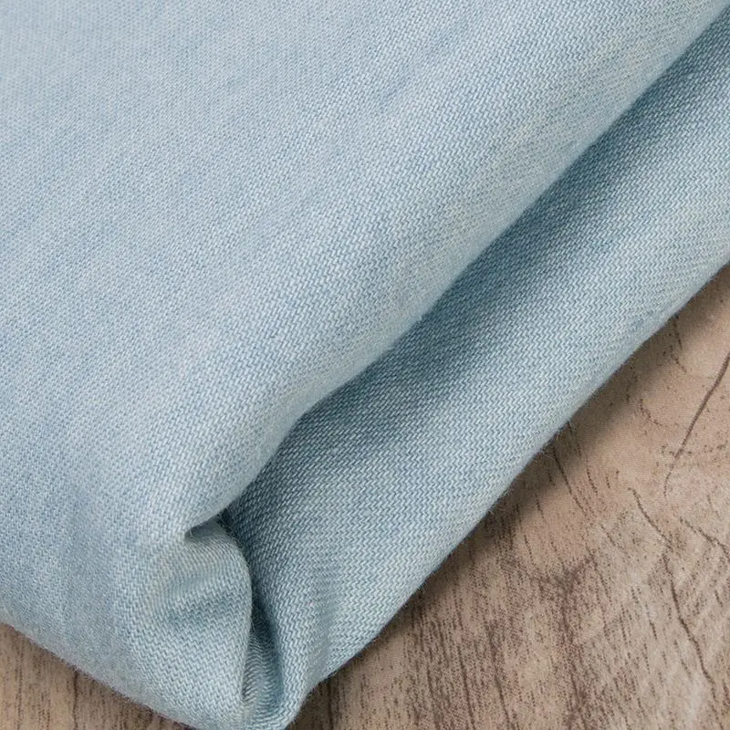 Горячая Распродажа, тонкие синие джинсы из хлопка, джинсовая ткань, джинсовая ткань цвета индиго для рукоделия, швейная Лоскутная Ткань 50*150 см