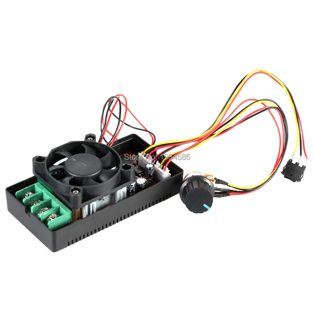 9 50 в 30 а 1500 Вт H Мост постоянного тока скорость двигателя HHO RC PLC контроль ler PWM 12 24 48