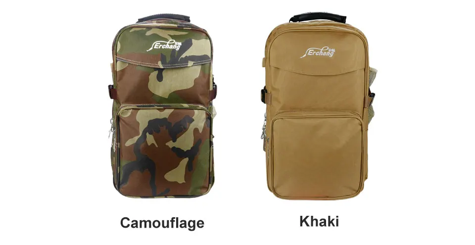Lazer ao ar Bolsa de Acampamento Mochila de Camuflagem Erchang Pesca Livre Mochila Grande Capacidade Caminhadas Ombro Homens Militar 2020 Nova 13 High Quality Esporte e Lazer