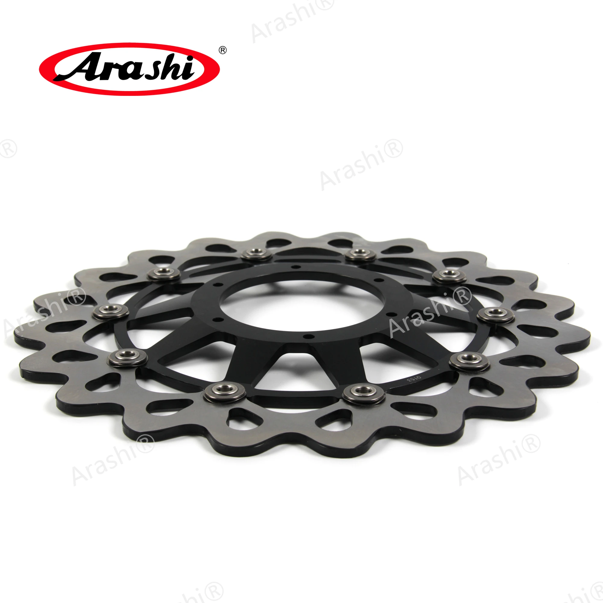 

ARASHI 2Pcs Front Brake Disc For KAWASAKI GTR 1400 2007-2015 CNC Brake Disks Rotors GTR1400 GTR-1400 ZX6R NINJA 636 2013-2015