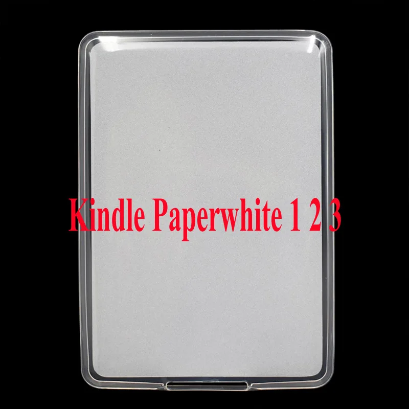 Чехол из искусственной кожи чехол для Amazon Kindle Paperwhite 1 2 3 6 дюймов чехол для нового Paperwhite 4 чехол для планшета 10го поколения+ пленка+ ручка - Цвет: TPU