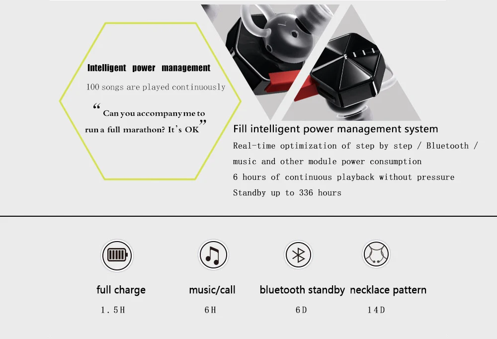 FIIL CARAT Magnetic Wireless Bluetooth Earphone Headset sports waterproof with MIC Stop Control Super Light DSP Noise Cancel
