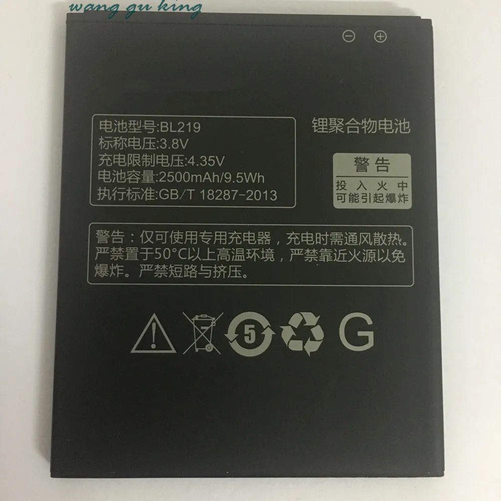 

100% Original Backup BL219 3800mAh Battery Use for Lenovo A880 S856 A889 A890e S810t A850+ A916