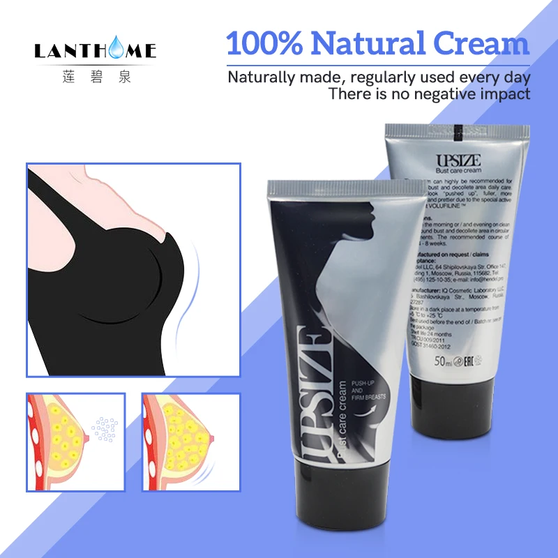 

2PCS Firming Bigger Breast Lift Massage Cream Breast Enlargement Promote Female Hormones Breast Secondary Development