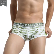 3 шт./лот новые мужские боксеры хлопок Принт Свободные трусы-боксеры дышащий сексуальное нижнее белье 8 видов цветов