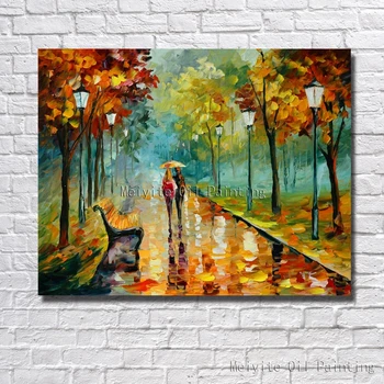 

BA Oil Painting High Quality Handmade Abstract Modern Landscape Oil Painting on Canvas Wall Pictures Home Decoration no Framed