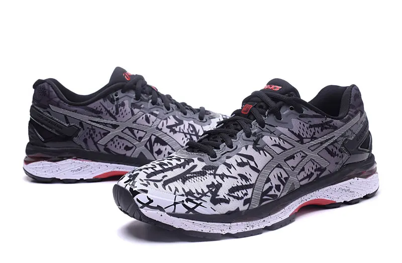 Горячая распродажа Новые ASICS GEL-KAYANO 23 T646N мужские кроссовки спортивная обувь кроссовки Удобная уличная спортивная обувь