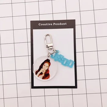 

[MYKPOP]BLACKPINK Keychain, Creative Crystal Chain, KPOP Fans Collection SA19071320-JISOO