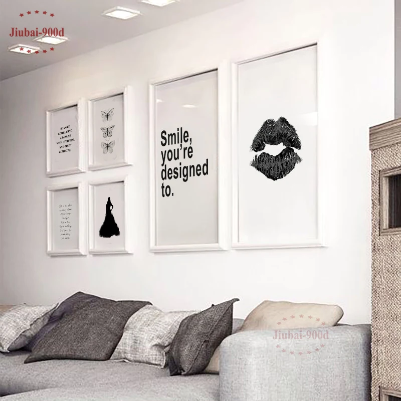 Nordic Canvas Art Print Poster,Minimalism Lip Wall Pictures for Home Decoration,Decoration Pictures Wall Art Decor NOR004 Nordic Canvas Art Print Poster,Minimalism Lip Wall Pictures for Home Decoration,Decoration Pictures Wall Art Decor NOR004