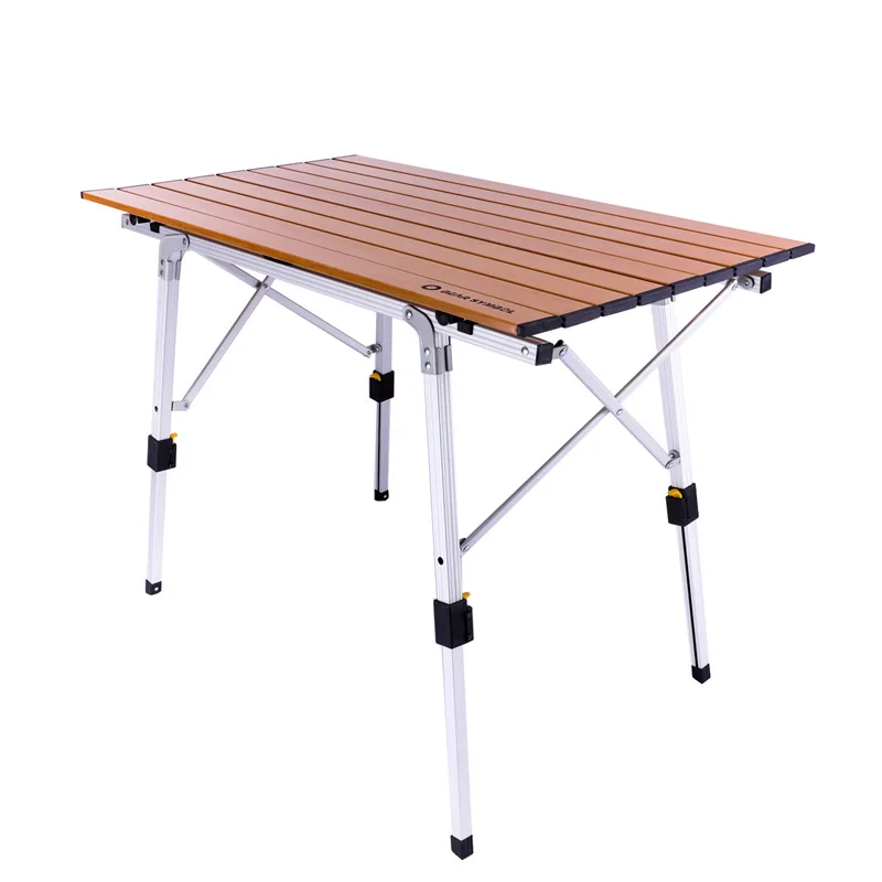 

Collapsible travel picnic dinning table bbq aluminum table outdoor furniture ease of expression camp outdoor foldable table
