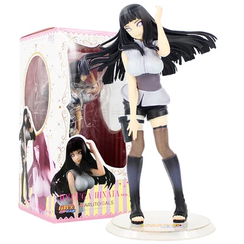 

20cm Naruto Shippuden Naruto Gals Hyuuga Hinata Ver.2 PVC Hinata Hyuga Figure Collectible Model Toy Doll