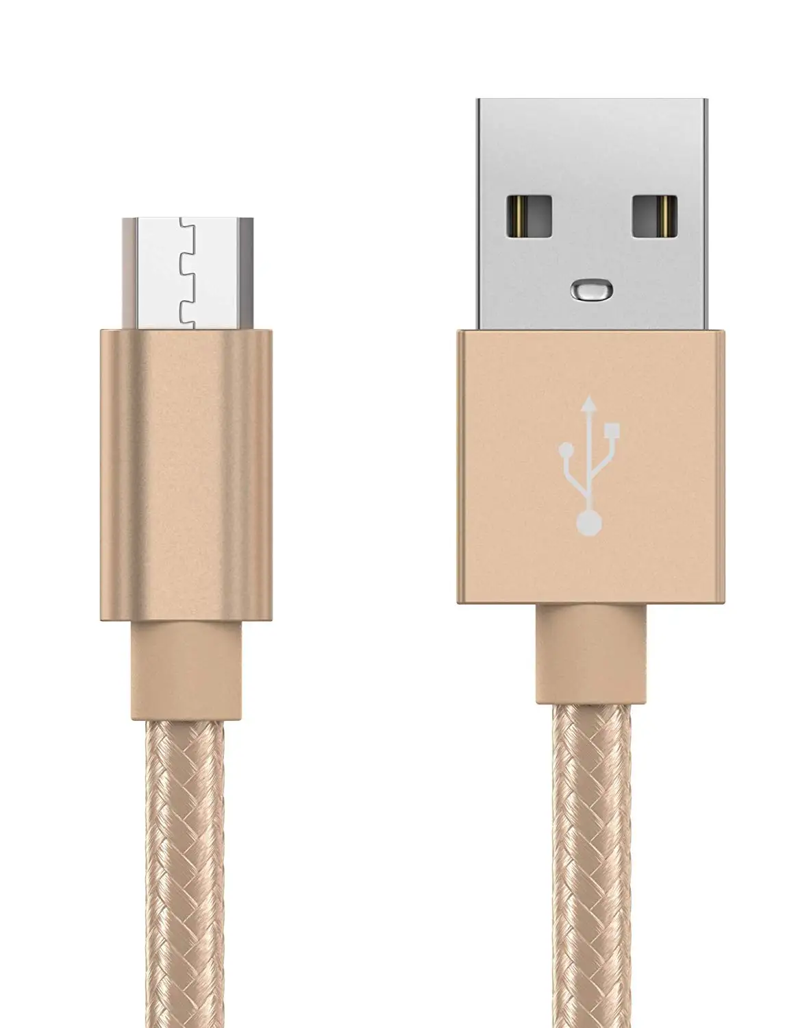 Нейлоновый плетеный кабель для быстрой зарядки Micro USB и синхронизации Huawei P9 Lite