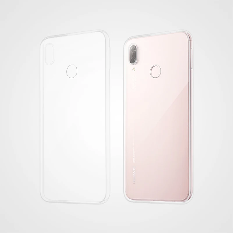 Чехол из прозрачного силикона для huawei P20 Lite, силиконовый чехол для huawei P20 Lite, прозрачный чехол для сотового телефона