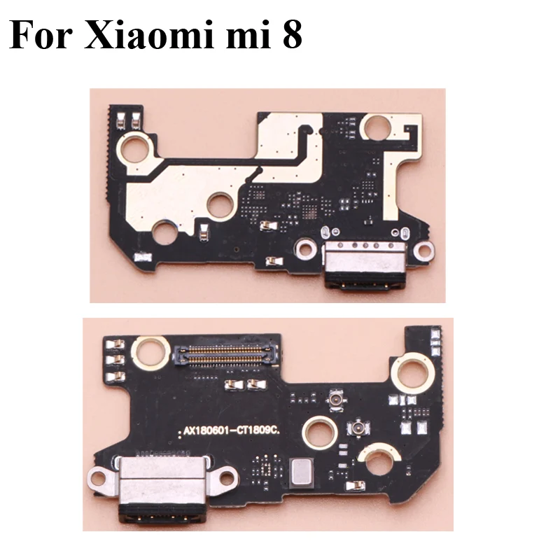 Для xiaomi mi 8 mi 8 порт для зарядной USB док-станции модуль Плата Замена mi 8 mi 8 USB зарядное устройство запчасти протестированы
