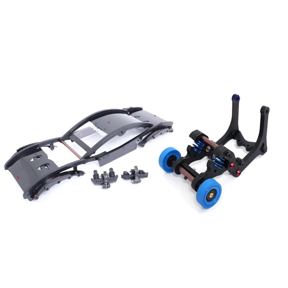 RC автомобиль рулон клетка пружина Wheelie бар комплект для TRAXXAS X MAXX XMAXX 1/5