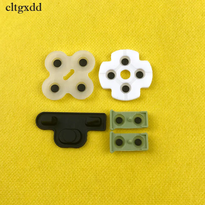 Резиновый проводящий Buttons D pad для Game Boy A B GBC GBP GBA SP XBOX360 ONE PS2 3 4 силиконовая