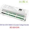 Новое поступление, декодер на DIN-рейку DMX512 постоянное напряжение PWM 24CH 32CH 40CH 3, цифровой дисплей показывает большой контроллер для проектов ► Фото 2/6
