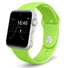 Bluetooth Smart Watch 2.5D ARC HD Screen Unterstützung Sim-karte SmartWatch Magie Knopf Sport Uhr Für IOS Android System Armbanduhr