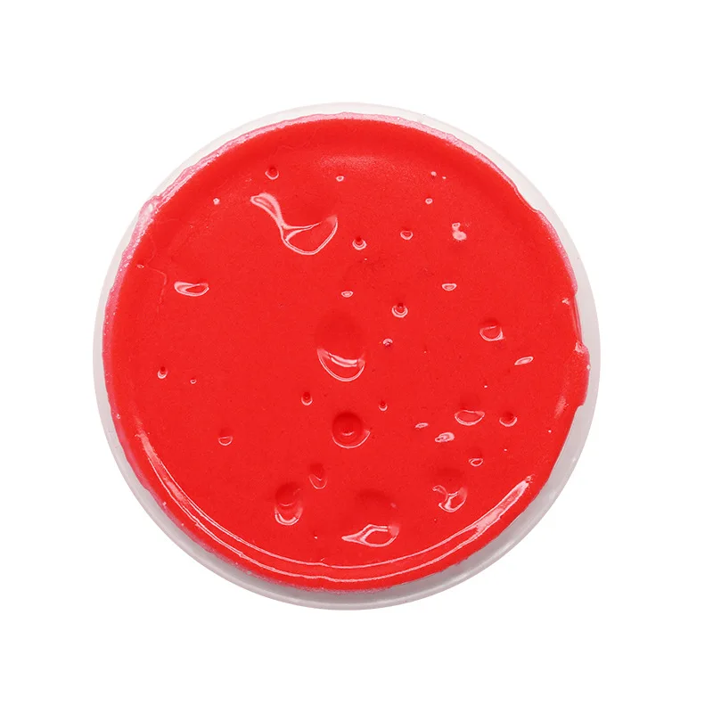 DIY красочная пушистая коробка радужной слизи антистрессовая игрушка Моделирование Полимерная глина песчаный Пластилин резинка для игрушки ручной работы - Цвет: red