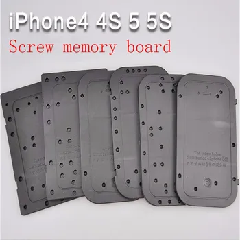 

iphone5S Screw memory board Position board Disassemble maintenance tool distribution positioning plate for iPhone