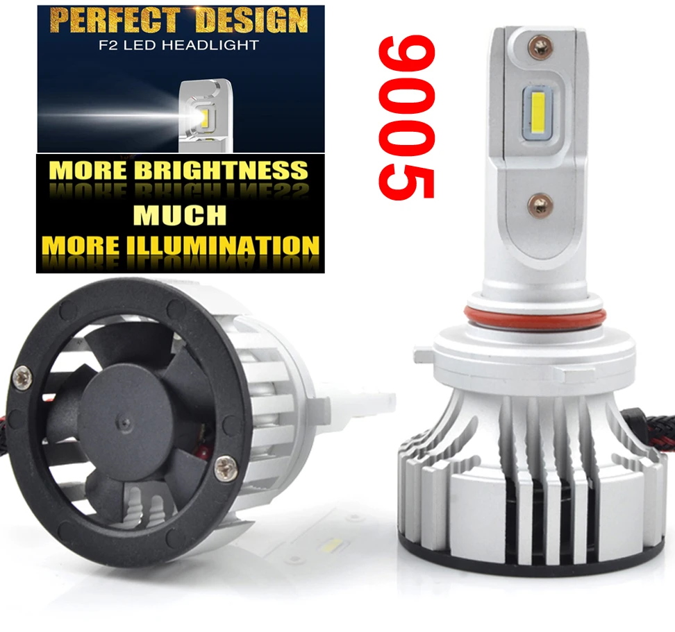 New 1 Set 9005 Hb3 F2 Led Headlight Headlamps 72w 100lm Flip Chips Turbo Fan 6k White Perfect Design More Bright Driving Bulbs 9005 Hb3 Led Headlightled Hb3 Bulbs Aliexpress New 1 Set 9005 Hb3 F2 Led Headlight Headlamps 72w 100lm Flip Chips Turbo Fan 6k White Perfect Design More Bright Driving Bulbs 9005 Hb3 Led Headlightled Hb3 Bulbs Aliexpress