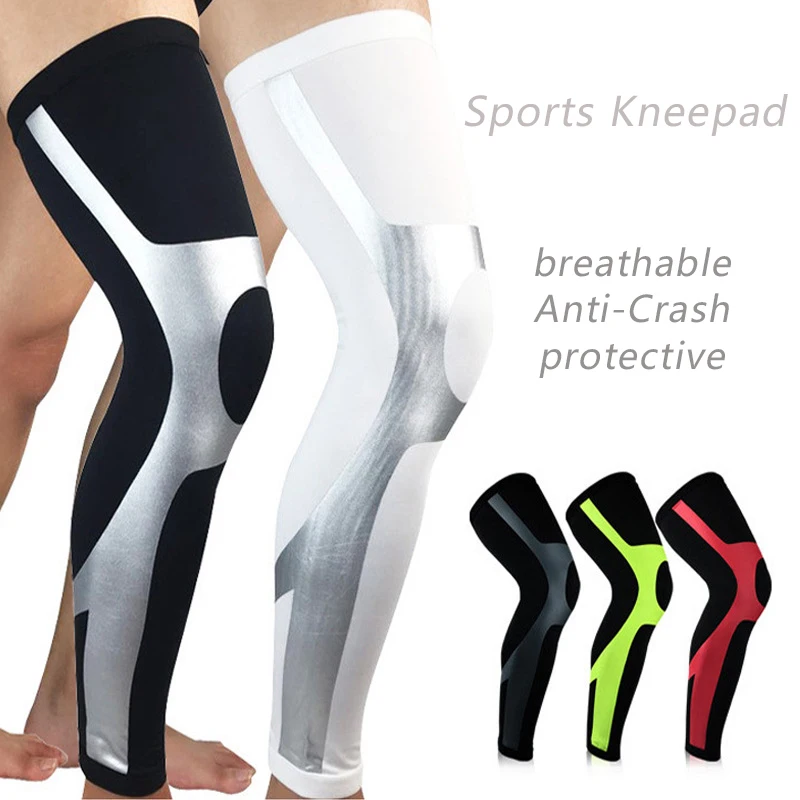 Outdoor knee joint sports protective gear for men women breathable long