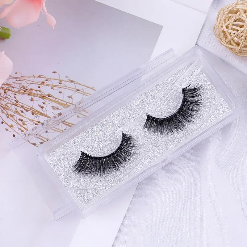 

One Pair Woman False Eyelashes Cross Thick False Eye Lashes Extension Makeup Super Natural Long Fake Eyelashes Extension Tools