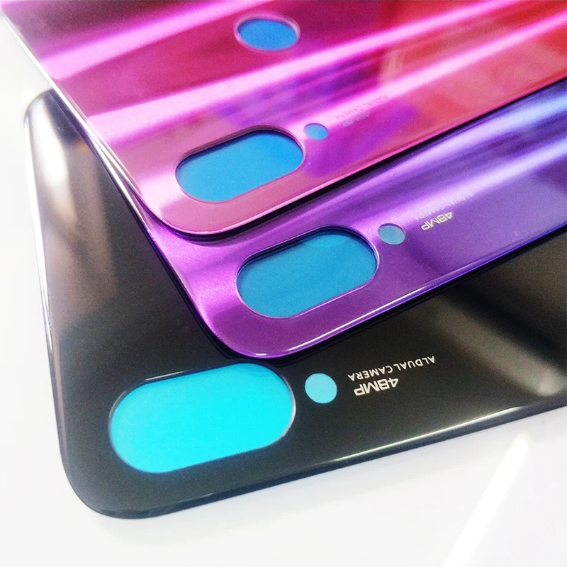 Xiaomi redmi note 7 pro Задняя стеклянная крышка батареи Задняя Дверь Корпус чехол панель Замена для redmi note 7 pro note 7pro